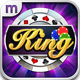The app icon for Texas Hold 'Em King Live