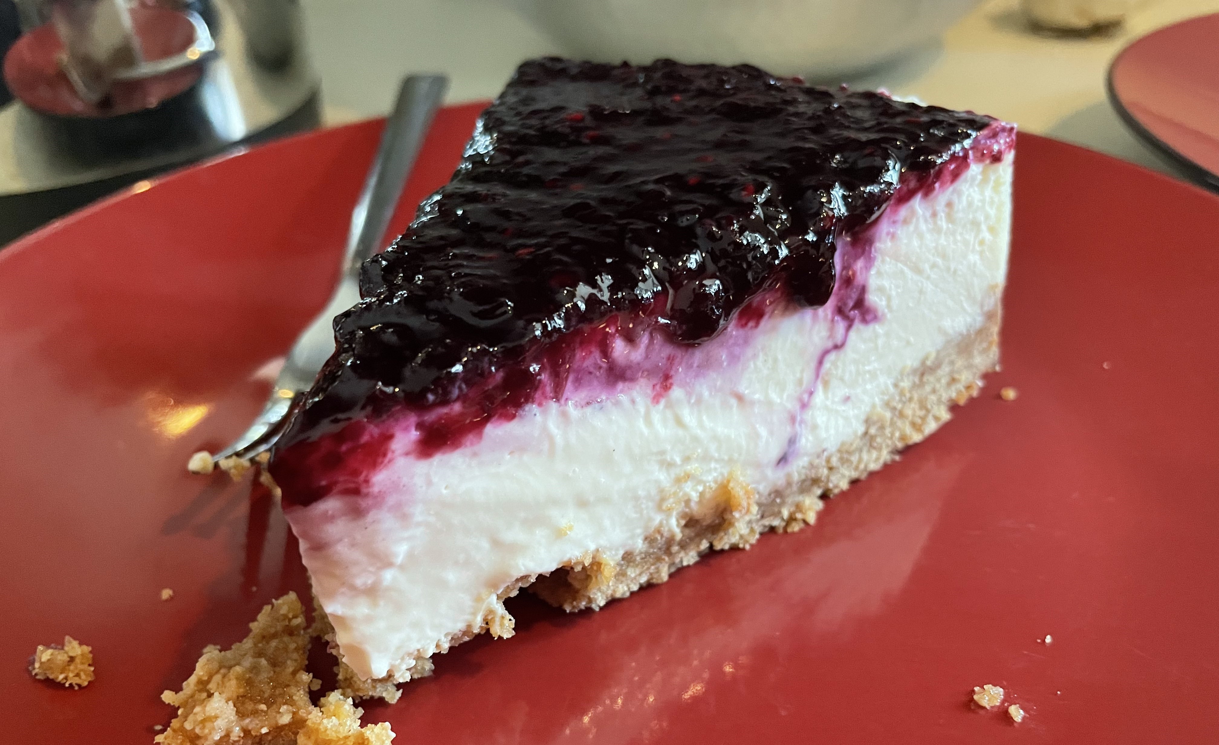Photo of a cheesecake